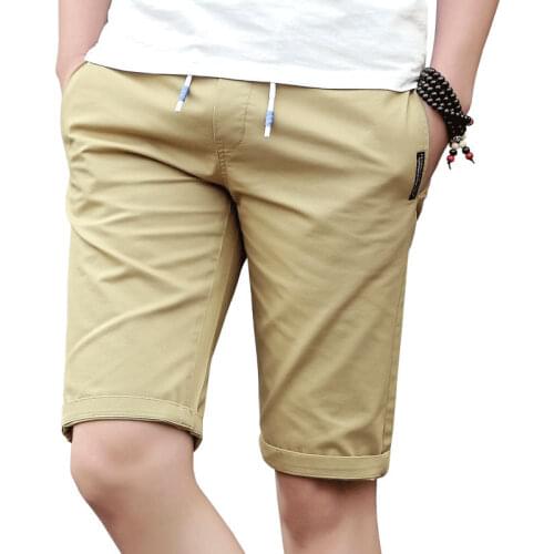 2021 New Summer Shorts Casual Pants Mens Five-Point Pants Korean Straight Pants Beach Pants Cross Border Medium Pants 8023 4XL