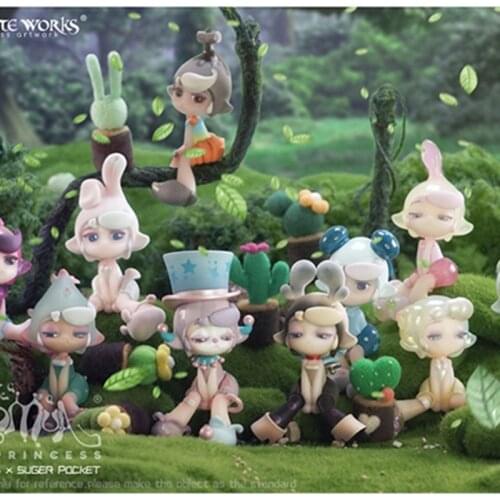 Original ELLA The Song of The Mori Spice Princess Series Blind Box Toy Figure Confirmed Style Cute Anime Character Gift Dbz