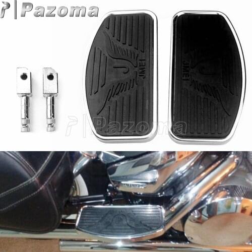 Motorcycle Fornt Footboard Foot Rest Driver Floorboard For Kawasaki Vulcan VN800 900 400 Yamaha Virago XV125 250 400 1994-2013