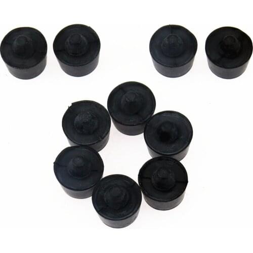 SCJYRXS Qty10 Protect Car Door Cushion Shockproof Rubber Buffering Stopper For VW Scirocco Golf MK5 MK6 Sharan Polo 1K8837529