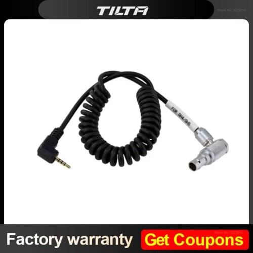 Tilta Right Side Wooden Handle Panasonic GH4 GH5 Series Run/Stop Cable 7-pin for Wooden Handles RS-01-GH