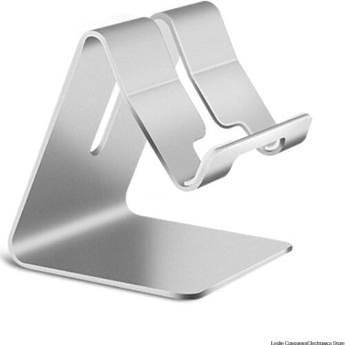 Universal Aluminium Alloy Smart Phone Stand Desk Holder Charge Stand Cradle Mount For iPhone Metal Tablets Stand For ipad Tablet