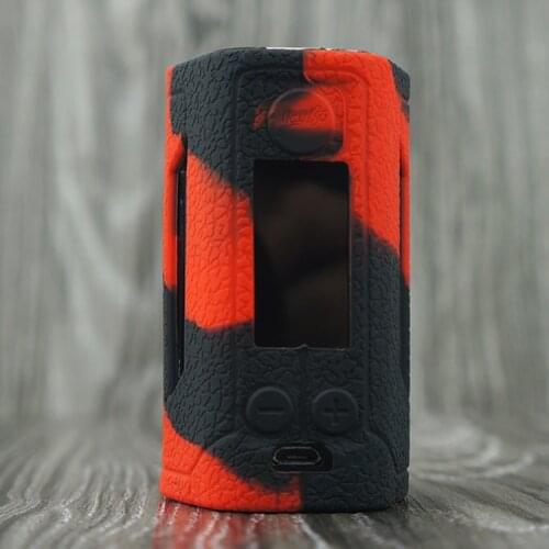 Protective Texture Case For Wismec Reuleaux RX GEN3 300w Mod Vape Kit Silicone Skin Rubber Sleeve Shield Wrap Cover Fit 2PCS