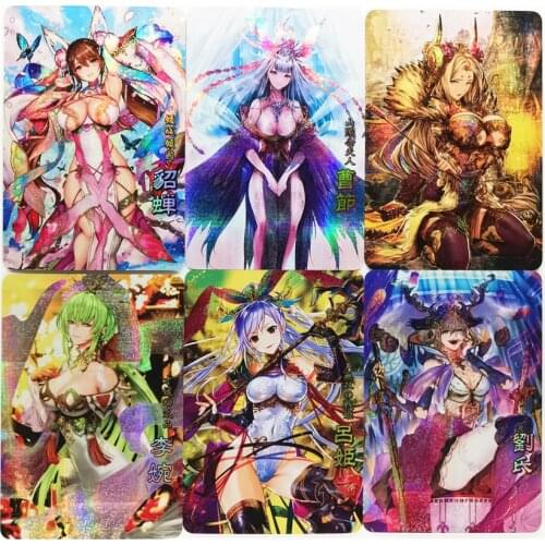 24pcs/set Ikkitousen Sangokushi Taisen Toys Hobbies Hobby Collectibles Game Collection Anime Cards