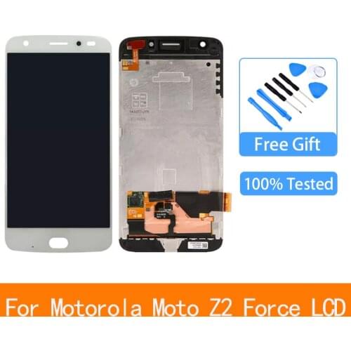 AAA+Original 5.5 "For Motorola MOTO Z2 Force XT1789 Xt1789-05 LCD Display Touch Screen Digitizer For Moto Z2 Force Display