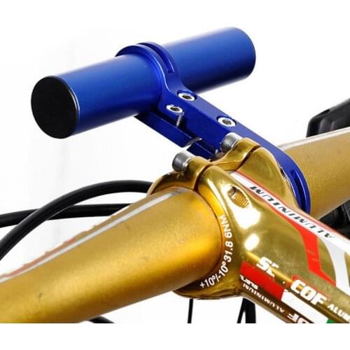 Aluminum Alloy MTB Bike Bicycle Handlebar Extender Lengthen Mount Lamp CNC Lightweight Flashlight Motorcycle GPS Phone Holder