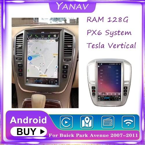 Android 2 Din Car Radio GPS navigation For Buick Park Avenue 2007-2011 Auto Video Stereo Receiver Multimedia System MP3 Player