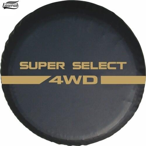 Car 4X4 Leather Spare Wheel Tyre Cover For Suzuki Grand Vitara Jimny For Toyota FJ80 EFI 4700 For Mitsubishi Pajero V31 V32 V73