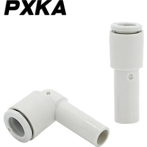 Free shipping 2PCS The quick end of the reducer pipe is inserted into KQ2R04-06-08 elbow small elbow air nozzle through