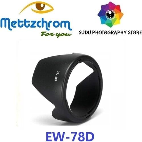 Mettzchrom EW-78D EW78D Lens Hood for Canon 18-200mm f/3.5-5.6 IS