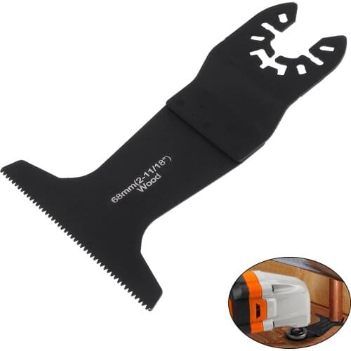 68mm Black Straight Saw Blade Power Tool Accessories with Tooth Fit for Wood Cutting Sheet Grinding PVC Cutting Nail Cutting