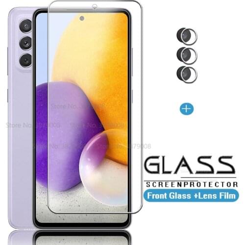 For samsung a 72 4g Glass camera lens protective cover for samsung galaxy a72 a 72 72a protective glass phone cover samsun glass
