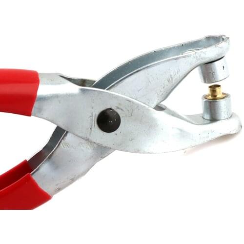 Eyelet Hole Puncher Leather Belt Hole Punch Plier Revolve Sewing Machine Bag Setter Tool Watchband Strap Household Leathercraft