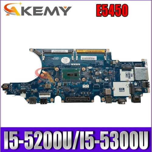 I5-5200U/I5-5300U FOR Dell latitude E5450 Laptop Motherboard ZAM70 LA-A901P CN-0YNX9N YNX9N C7K68 DKNFC Mainboard 100% tested