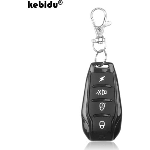 Kebidu 433MHz 4 Button EV1527 Code Remote Control Switch RF Transmitter Wireless Key for Smart Home Garage Door Opener