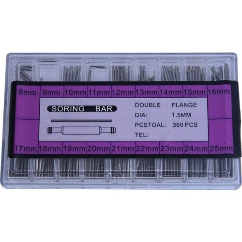 Kili 360 Pcs Watch Strap Band Spring Link Bar Pins Repair Tool Pro