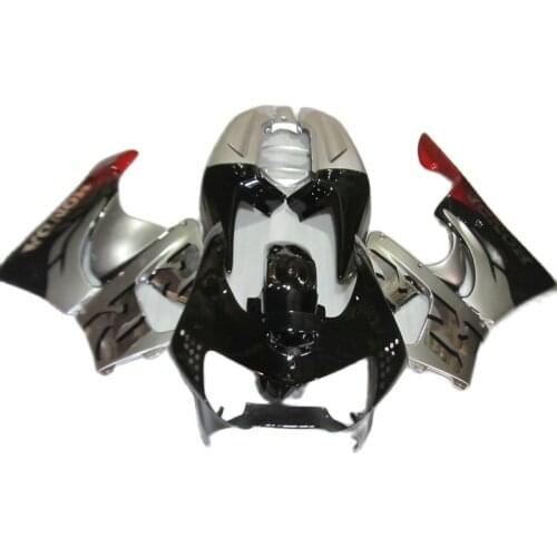 Brand New fairing kit for HONDA CBR900RR 919 1998 1999 Silver Black Fairings CBR919RR 98 99 XF80