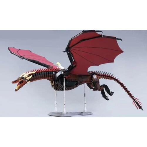 New Creator Series The Ice Dragon Model Building Blocks Set Classic MOC Ideas Education Toys for Children