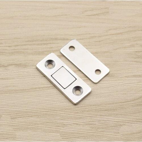 Magnetic Cabinet Catches Magnet Door Stops Hidden Door Closer Screw / Sticker Closet Cupboard Furniture Hardware