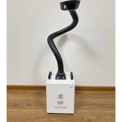 Mini Smoke Dust Purifier Fume Extractor Soldering Smoke Cleaner Smoking Absorber Filter Instrument High Filtering Laser Machine