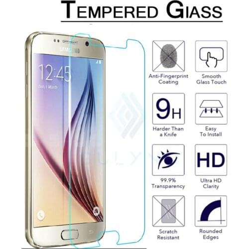 NEW! 2.5D Anti-Explosion Protective Tempered Glass Film For Samsung Galaxy S6 SM-G920F / SM-G920I / SM-G9200 Screen Protector 9H