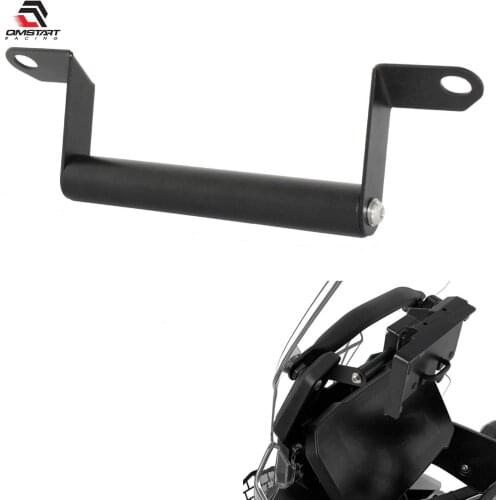 QMSTART Racing Motorcycle 22mm GPS Navigation Mobile Phone Bracket Adapter Holder For Tiger 850 Sport C702 2020 2021