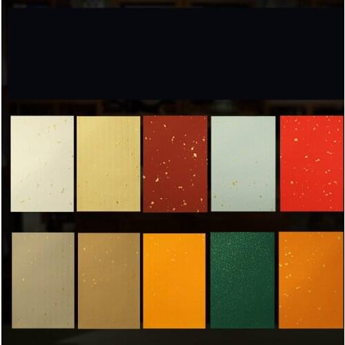 Drawing Xuan Paper Calligraphy Batik Rice Paper Half Ripe Xuan Paper Chinese Calligraphy Papers with Scattered Golden Spots