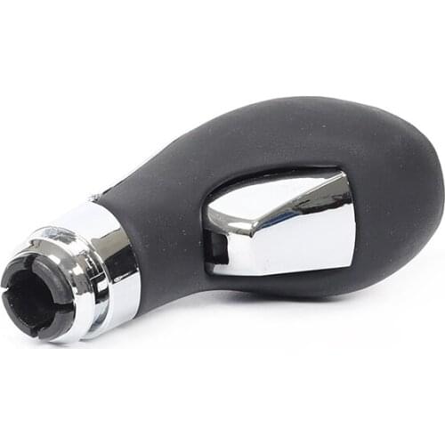 Chrome Pu Leather Automatic Gear Shift Shifter Lever Knob for Opel Vauxhall Insignia Buick Regal 20986271