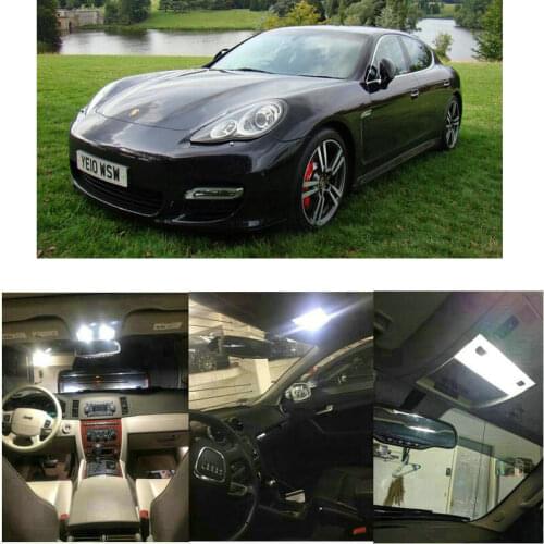 LED interior lighting complete set For Porsche 970 Panamera 987 Boxster 987 Cayman