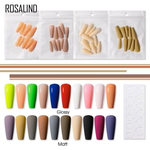 10 PCS Extensive Solid False Nails with Glossy or Matt Type Durable Long Lasting Easy Operation for Daily Life TY