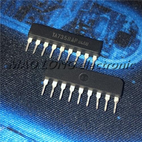 5PCS/LOT TA7358AP TA7358APG ZIP-9 TA7358 SIP9 Radio chip In Stock new original