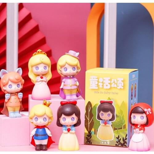 6 PCS Genuine Blind Box Action Figure Newest Creative Girl Heart ins Christmas Gift Decoration Ornaments Child Toy Gift