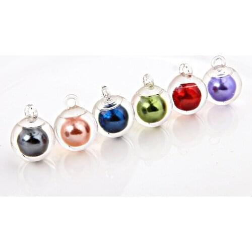 Diy jewelry accessory 50pcs/lot resin material round shape earrings/bracelet/necklace pendants decoration accessory
