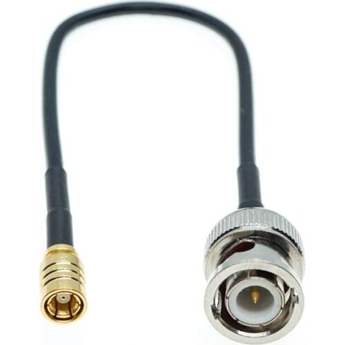 BNC Male to SMB Female connector Coax RF Pigtail FPV Jumper Cable RG174
