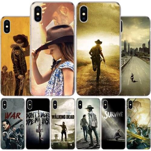 The Walking Deads Cover Phone Case For Apple iphone 11 12 Pro XR X XS Max 7 8 6 6S Plus + 7G 6G 5 SE 2020 Coque Popular