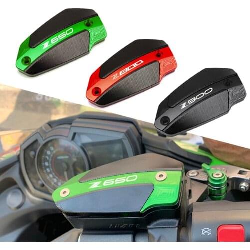 For KAWASAKI Z900 Z650 2017-2020 Z800 2013-2016 High Quality New Motorcycle Accessorie CNC Front Brake Fluid Reservoir Cover Cap