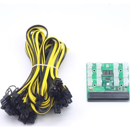 GPU 1200w 750w PSU Breakout Board 12V For DPS-1200FB A DPS-1200QB A PS-2751-LF-1F HSTSN-PL12 DPS-700LB D PS-2112-5L DPS-750RB A