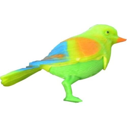 Simulated Sound Control Bird Voice-controlled toy birds Sonic sensing will call the baby bird control parrot childrens toy