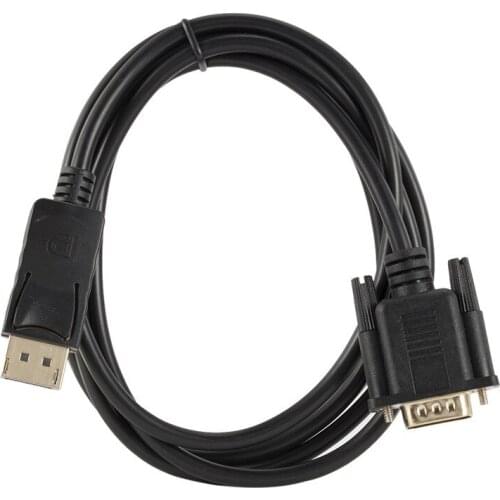 DisplayPort Display Port DP To VGA Adapter Cable 1.8m Male To Male Converter for PC Computer Laptop HDTV Monitor Projector