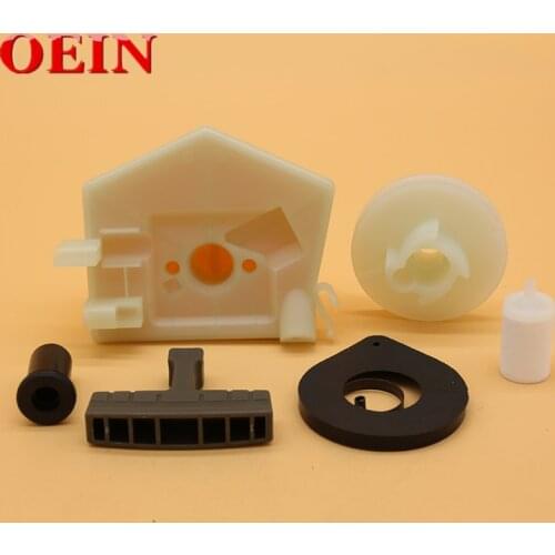 Air Filter Recoil Starter Pulley Spring Handle Kit For HUSQVARNA 50 Rancher Special, 51 EPA, 55 EU1, 55 Rancher EPA Chainsaw NE
