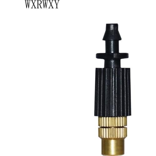 Brass hose nozzles Water sprayers Dripper Atomizing nozzle barbed 1/4"Connector Garden watering sprinklers plant watering