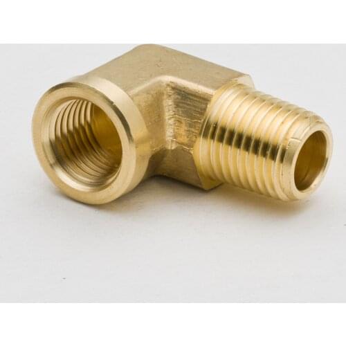 20PCS Brass Pipe Fitting Forged 90 Degree Street Elbow 1/8"NPT Male to NPT Female Thread Water Gas Connector