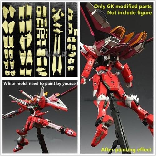 Model GK resin white mold modified parts set for Bandai MG 1/100 Infinite Justice Gundam D036