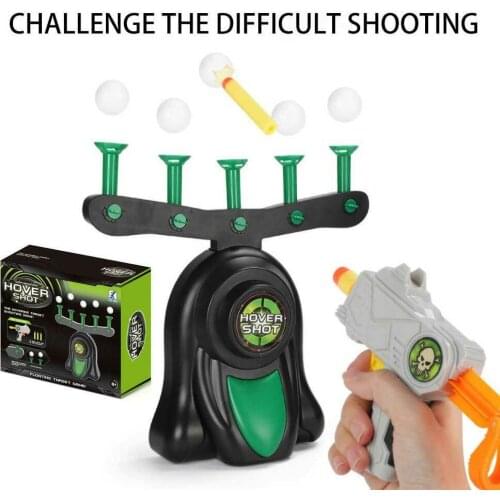 Newest Arrival Toys For Floating Ball Shooting Game Air Shot Hovering Foam Ball for Holiday Season Fun Party Team Toy Supplies