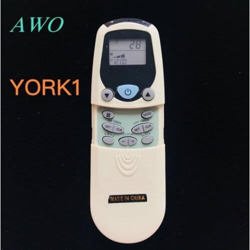 New 1pcs/lot A/C controller Air Conditioner air conditioning remote control suitable For YORK1