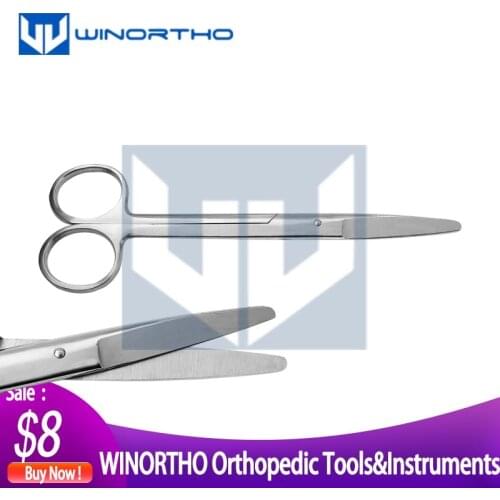 Stainless steel scissors ophthalmic surgical instruments stitches tissue scissors surgical gauze scissors veterinary pet