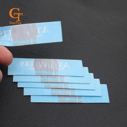 Garment custom logo customized brand name woven embroidered main labels, free shipping heat/heating iron on washable label