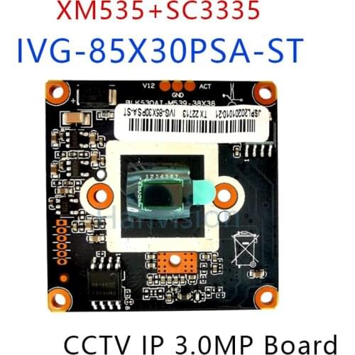 SC3335+XM535AI IP Camera Module Board H.265AI 3MP Black Light Illumination Support WEB CMS MYEYE Motion Detection perfect SDK