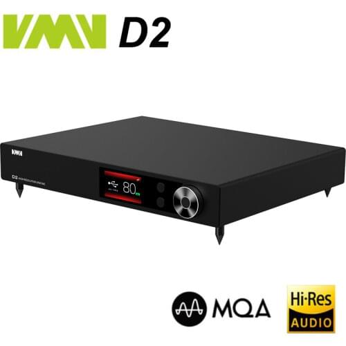 SMSL VMV D1 High-end Pure DAC Chips 2*ES9038 PRO Hi-End PCM768 DSD512 XMOS Support Optical Coaxial USB Input RCA XLR Output
