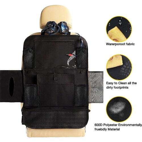 Car backrest seat storage bag car tablet computer iPad storage bag car accessories storage organize backpack